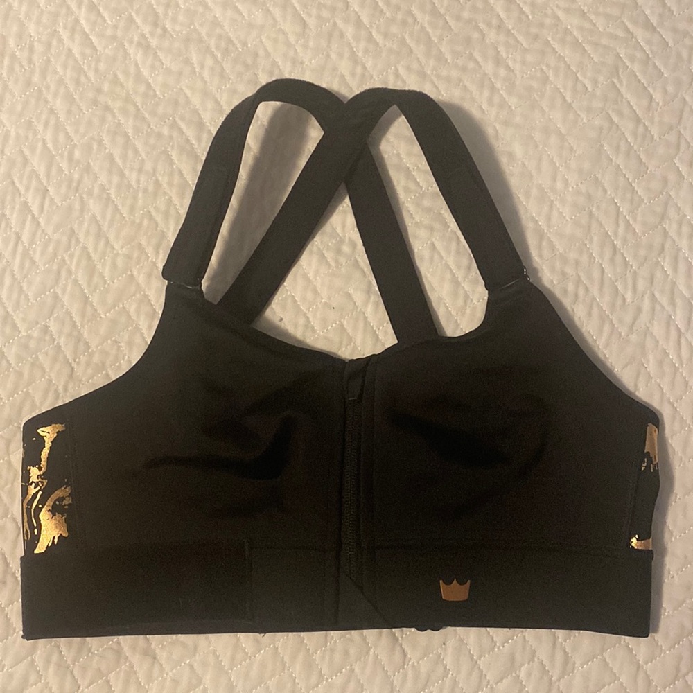 SHEFIT Front-Zip Sports Bra